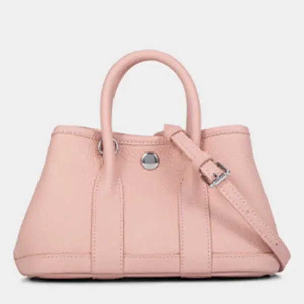 China New Women's Genuine Leather Handbag Summer Waterproof Buckle Luxury Casual Stylish Fashion Compact Open Shoulder Factory, Supplier