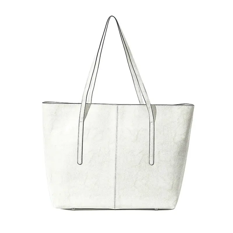 China Women's Real Leather Handbag Vintage Tote Bag Manufacturers, Suppliers