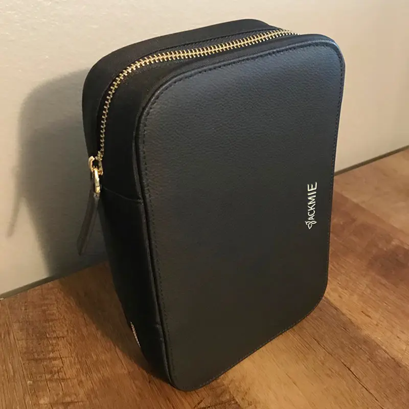 China Full Grain Leather Jewelry Travel Case Factory, Factories