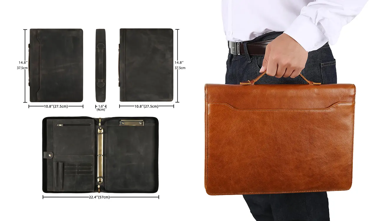 Leather Padfolio Interior