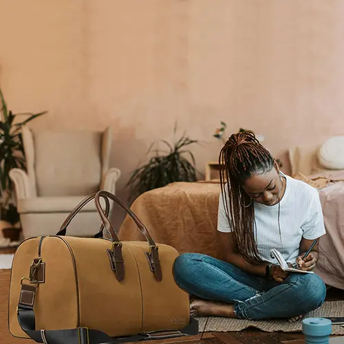 Adventure Custom Suede Bag