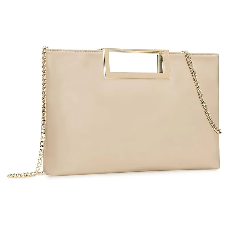 China Fashion PU Leather Handbag Women Convertible Clutch Purse Manufacturer, Supplier