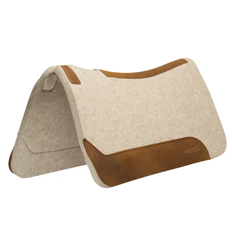Wholesale Genuine Leather Wool Felt Saddle Pad Equestrian Equipment Factories, Suppliers