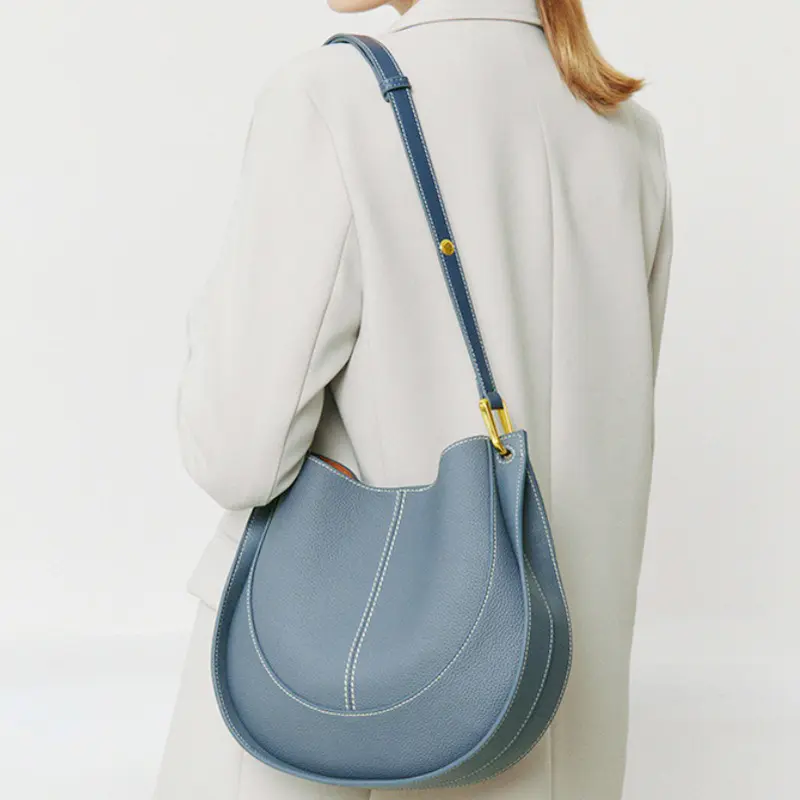 China Top Layer Cowhide Shoulder Bag Tote Bag Factory, Suppliers