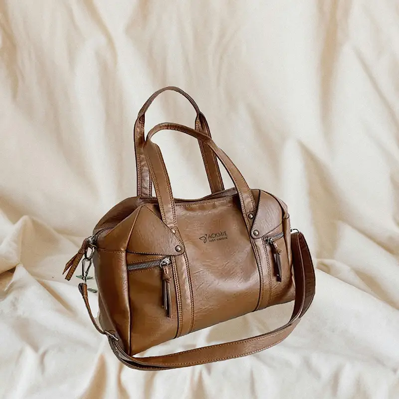 Wholesale PU Leather Shoulder Bag Women's Tote Bag Manufacturers, Factories