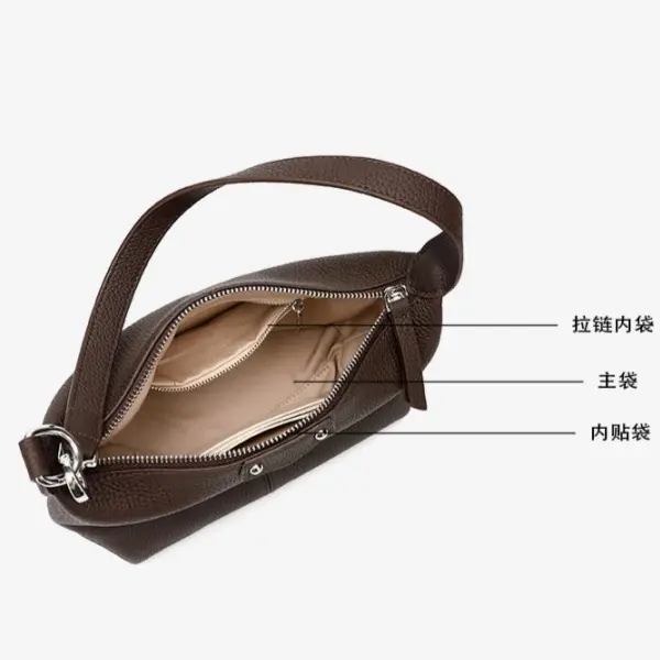 Wholesale New  Women's Top Grain Leather Tote Bag,Stylish & Luxurious Shoulder Underarm Bag Suppliers, Supplier