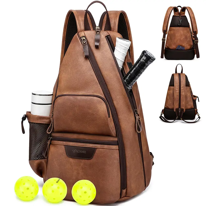 China Pickleball Backpack Reversible Sling Pickle Ball Paddle Bag Manufacturers, Factories