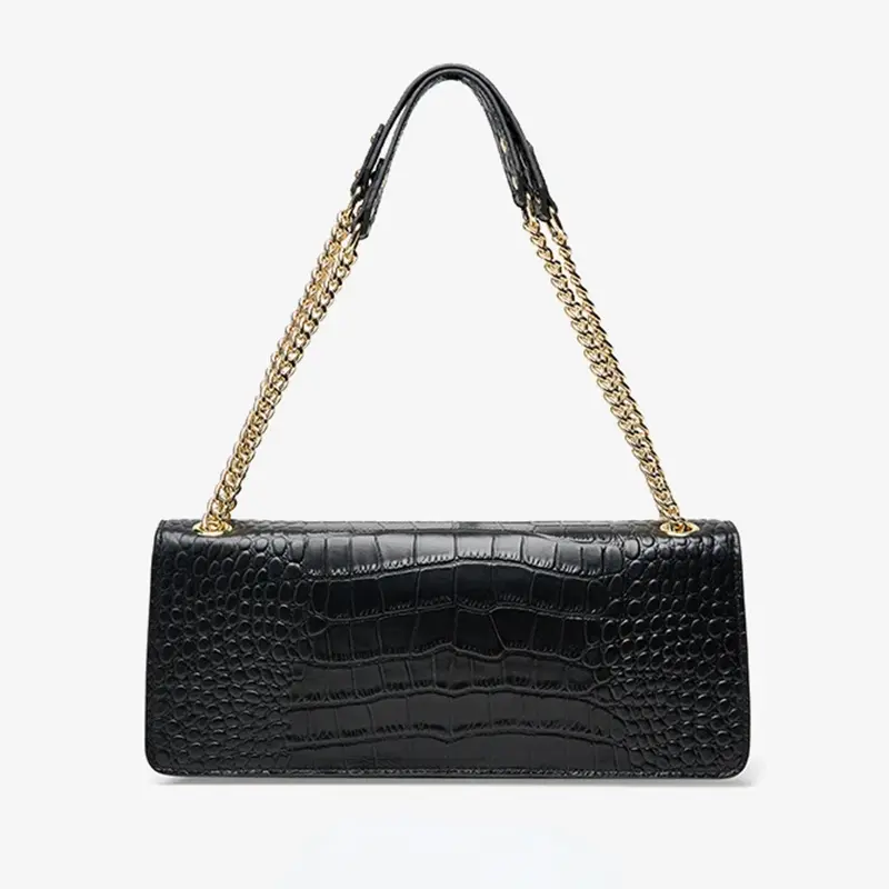 China Crocodile Print Women's Chain Bag Shoulder Bag Manufacturer, Manufacturers