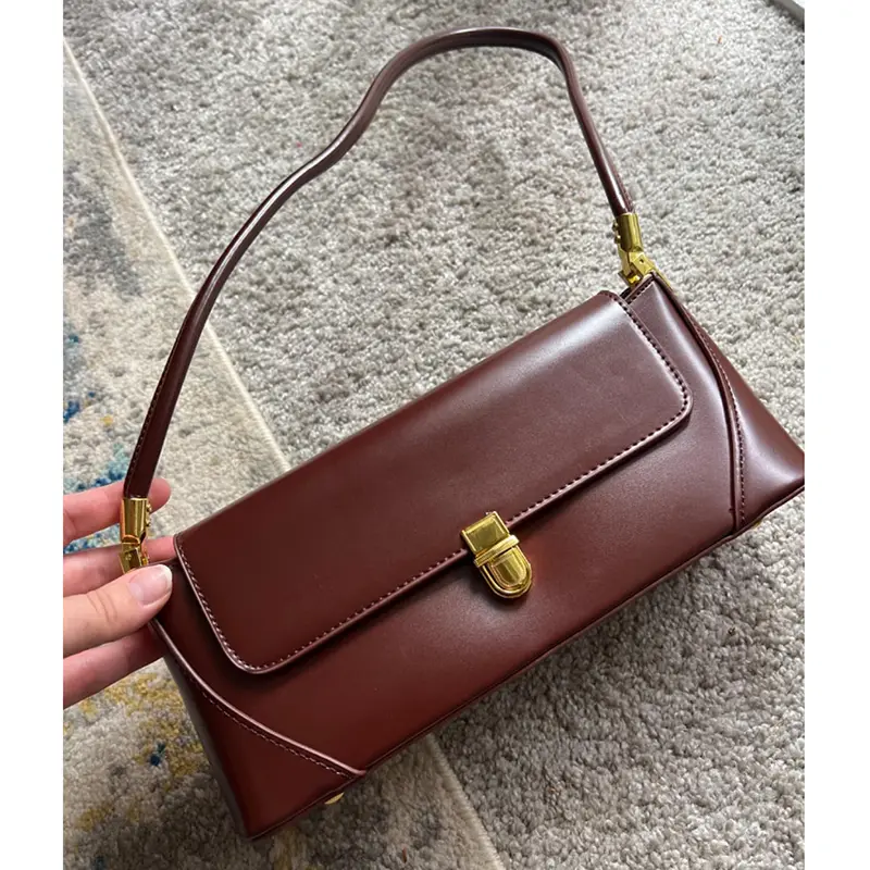 China Women's Vegan Leather Sling Bag Vintage Shoulder Bag Manufacturer, Factory