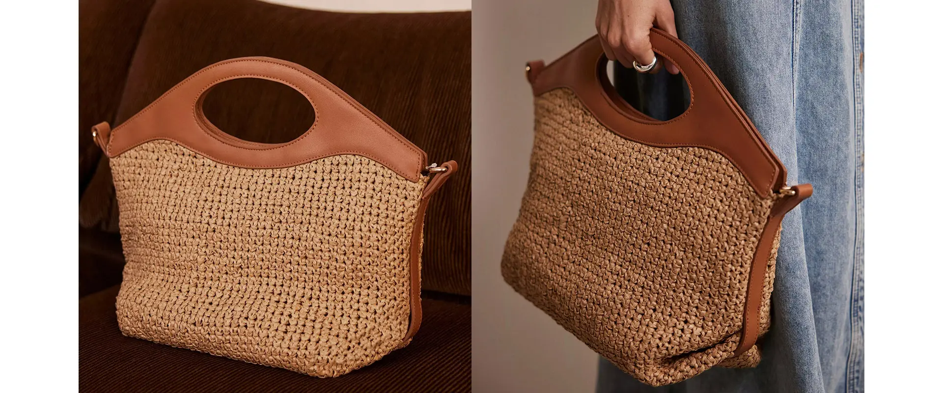 Straw Bag Detail 3