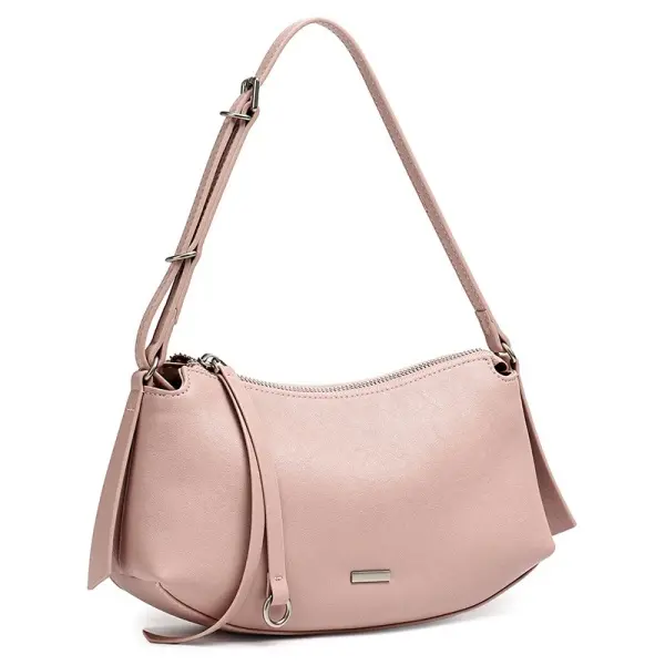 China 2026 New Genuine Leather Crescent Underarm Bag for Women, Minimalist Shoulder & Crossbody Bag with Niche Design Manufacturers, Supplier