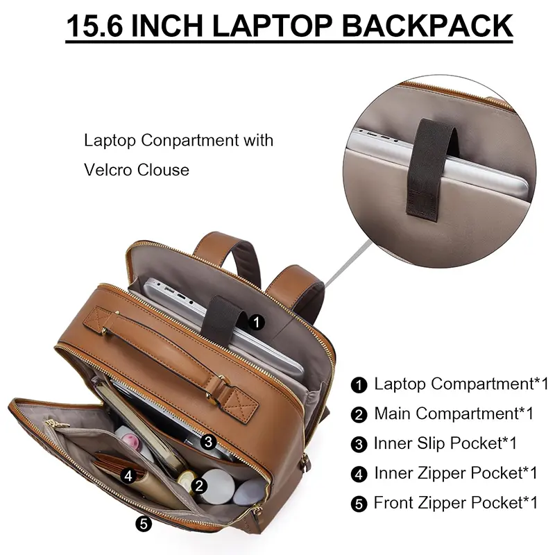 Wholesale 15.6 Inch Laptop Bag Travel Casual Computer Backpack Manufacturers, Factories