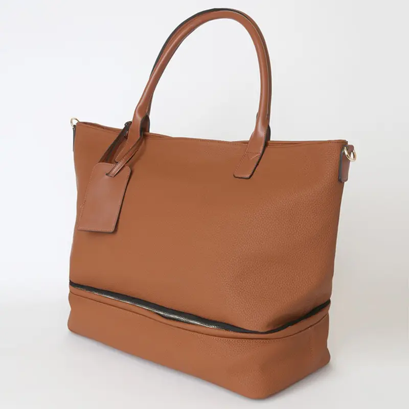 Wholesale Weekend Traveler Cognac Tote Bag Manufacturer, Suppliers