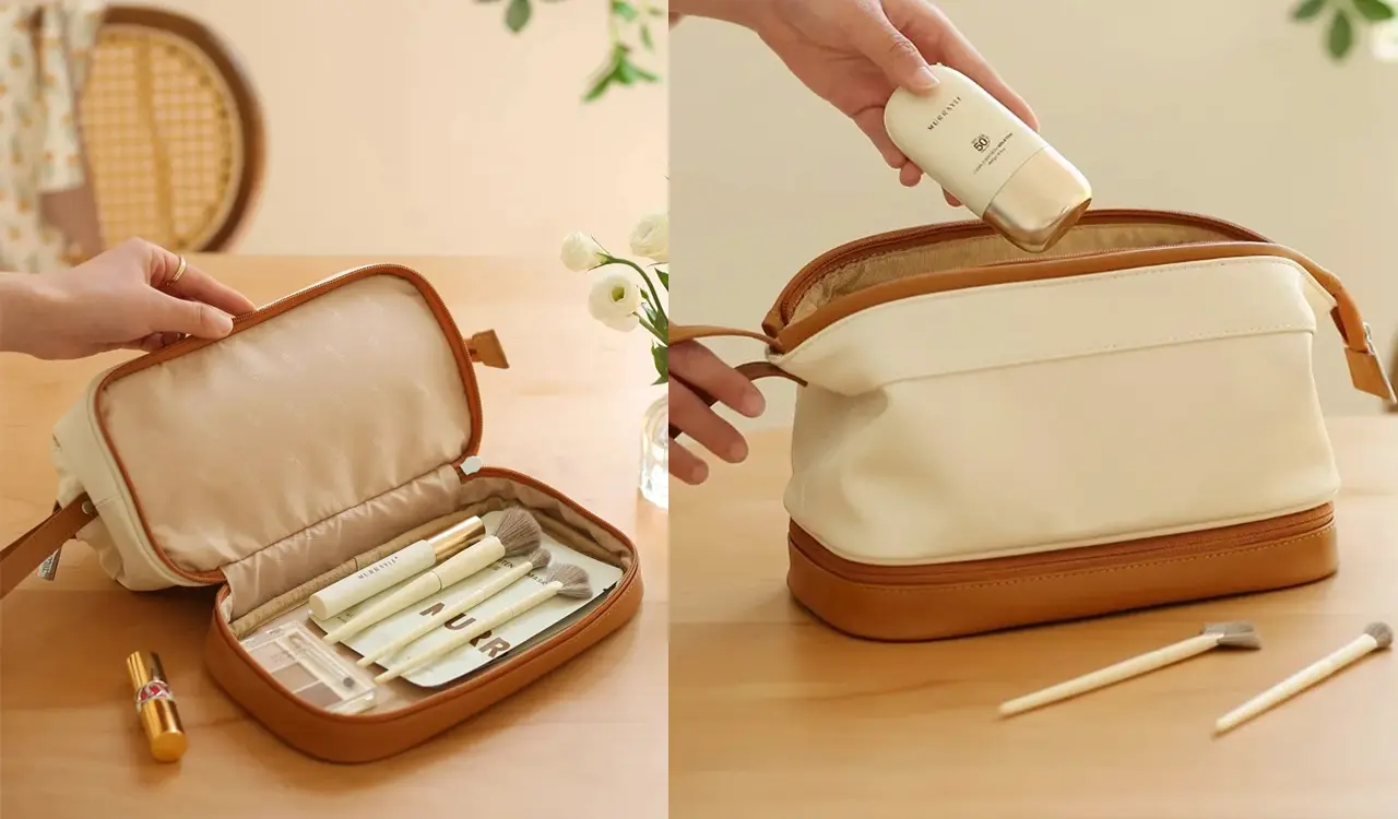 PU Cosmetic Bag - Full View
