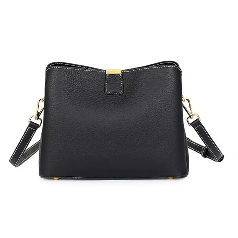 Wholesale Genuine Leather Bucket Bag Crossbody Shoulder Bag Suppliers, Supplier