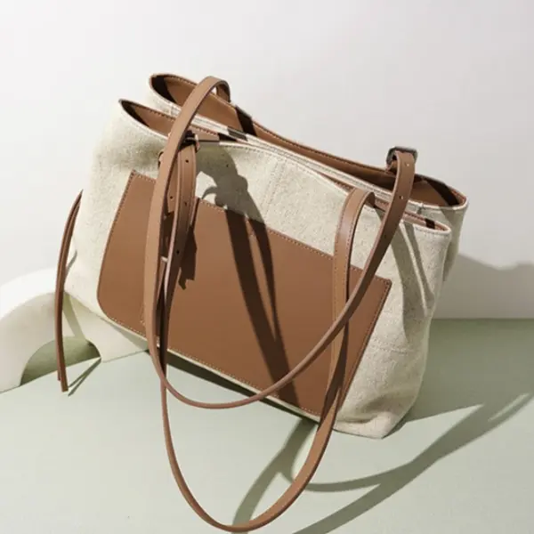China Genuine Leather Tote Bag for Women – Large Capacity Daily Shoulder Bag Factory, Supplier