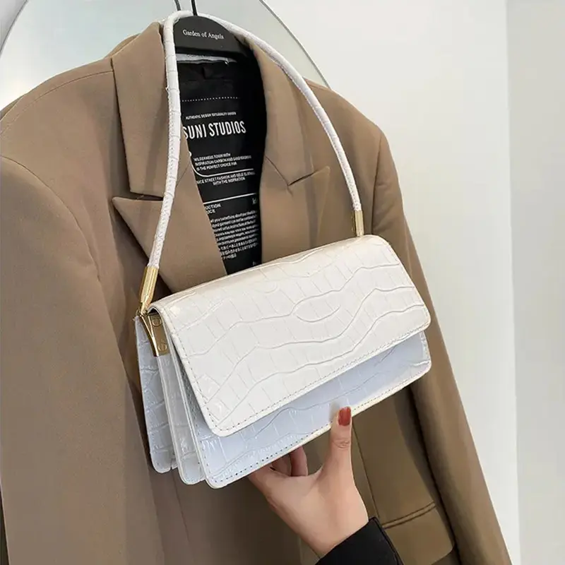 Wholesale Leather Underarm Bag Women's Shoulder Bag Manufacturers, Factory