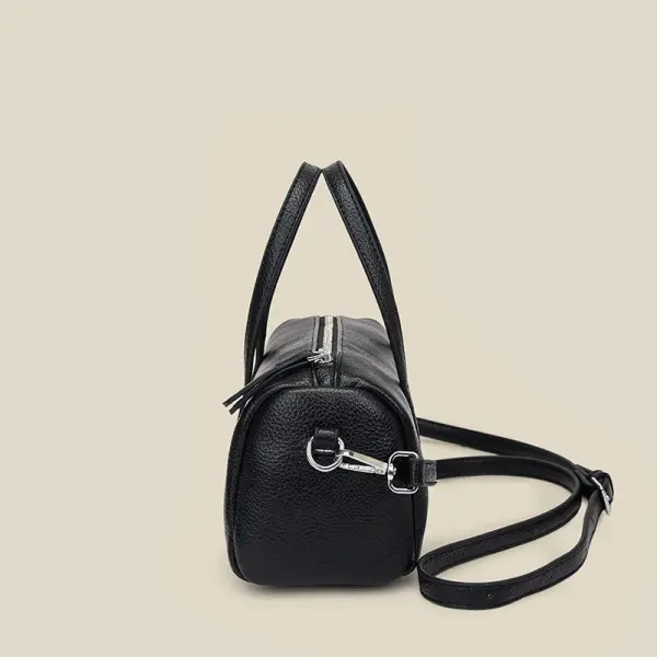 Wholesale Modern Luxury Fashion Designer Zipper Closure Waterproof Genuine Leather Handbags Polyester Shoulder Strap Casual Hasp Shape Factory, Factories