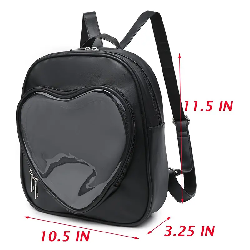 China Ita Bag Japanese Cute Badge Display Bag Heart-shaped Handbag Factories, Suppliers