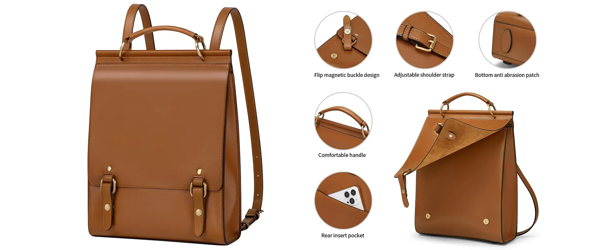 Interior Structure and Pocket Layout of the Bag