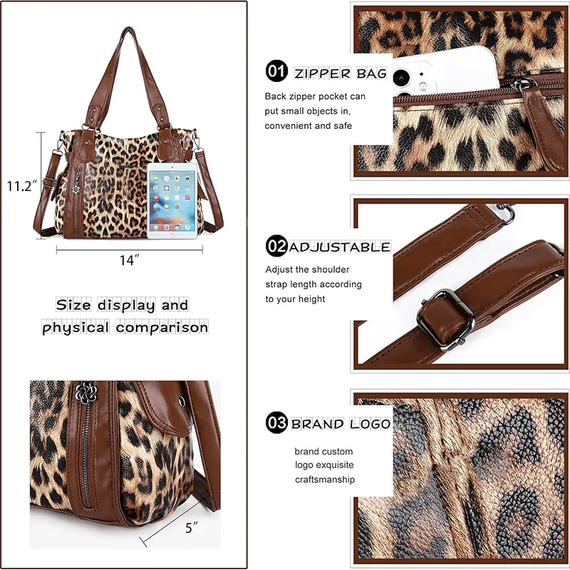 China PU Leather Handbag Large Casual Hobo Bag Crossbody Bag Manufacturers, Suppliers