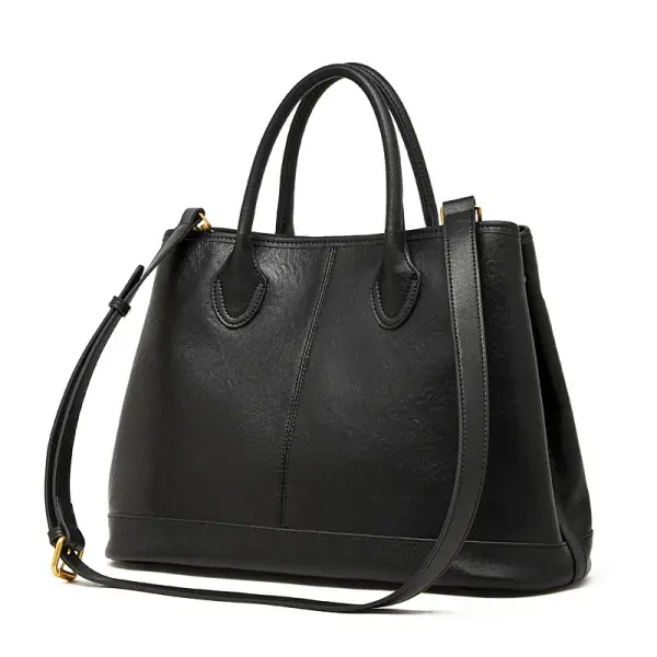 Wholesale 2026 New Genuine Leather Tote Bag for Women, Large Capacity Versatile Handbag, Fashion High-End Shoulder Crossbody Bag Manufacturers, Factory