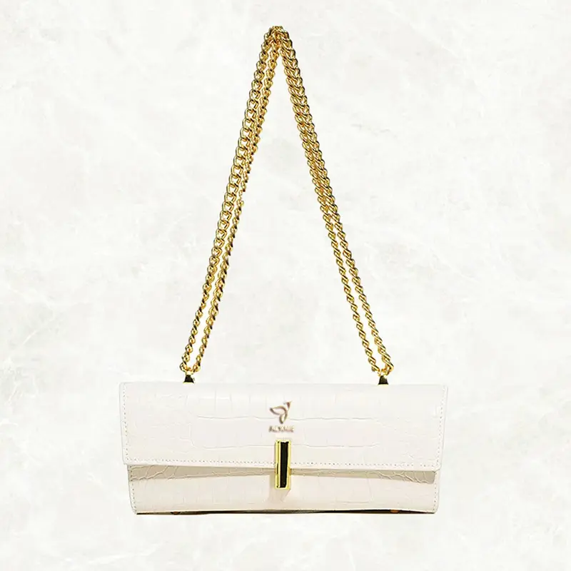 China Ladies Chain Bag Crocodile Print Shoulder Bag Manufacturers, Supplier