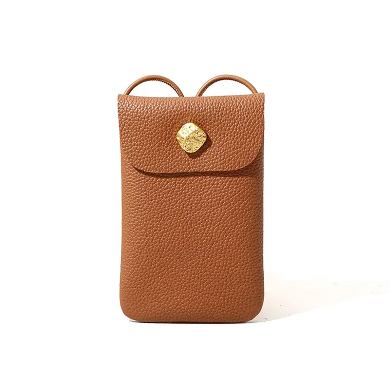Wholesale Cowhide Phone Bag Women's Shoulder Bag Crossbody Small Bag Manufacturer, Supplier