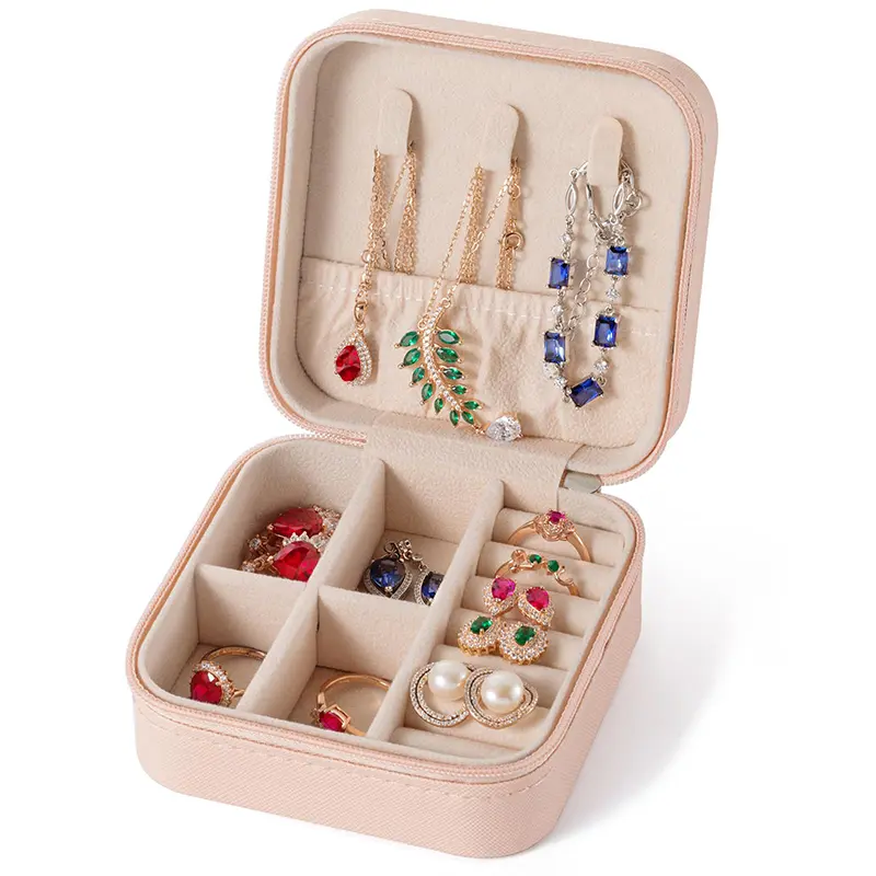 China Jewelry Storage Case Ring Travel Storage Box Manufacturer, Supplier
