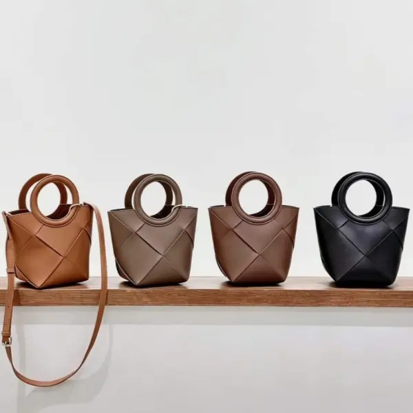 Wholesale 2026 New Luxury Lazy Style Handbag, Rhombus Casual Woven Bag, Niche Fashion Shoulder Crossbody Bag Manufacturer, Suppliers