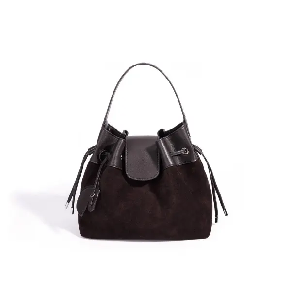 China Women's Luxury Fashion Button Closure Waterproof Satchel Hasp Shape 1-1.9L Capacity Polyester Lining Outdoor Shoulder Manufacturers, Factory