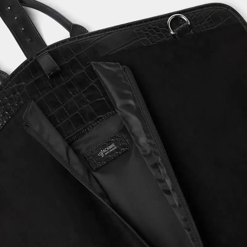 Wholesale Black PU Fashion Men's Duffle Travel Bag Manufacturers, Factory