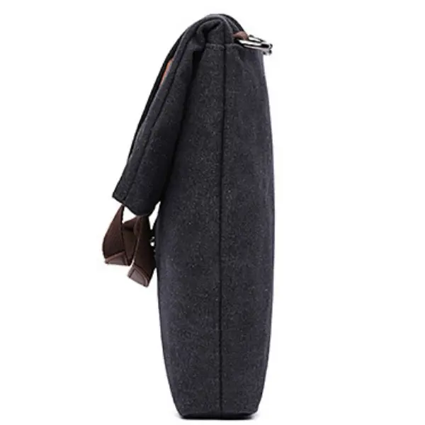 China Men Vintage Canvas Messenger Bag, Business Crossbody Shoulder Bag, Large Capacity Laptop Bag, Fashion Daily Commute Shoulder Bag Factories, Supplier