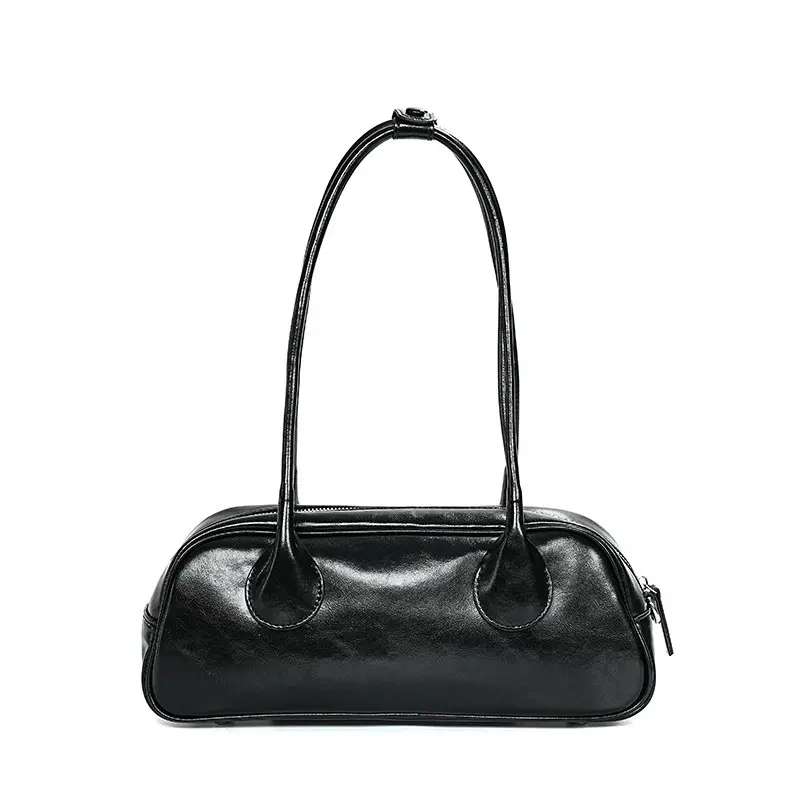 China Genuine Leather Bowling Shoulder Bag Handbag Bag Manufacturers, Factory