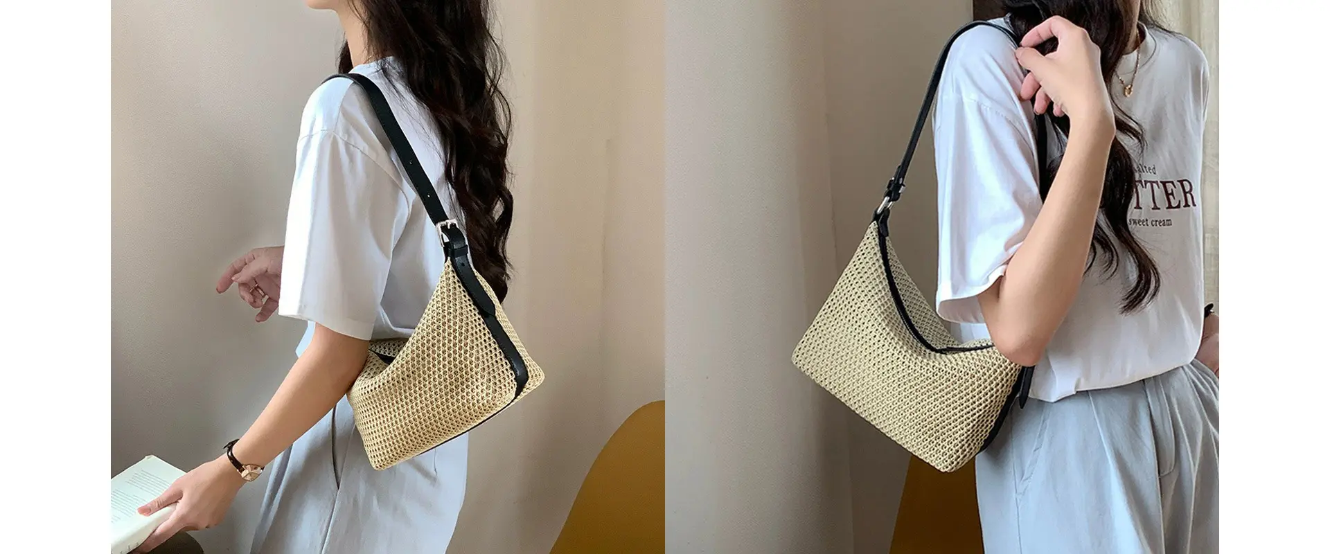Summer Straw Bag Detail 2