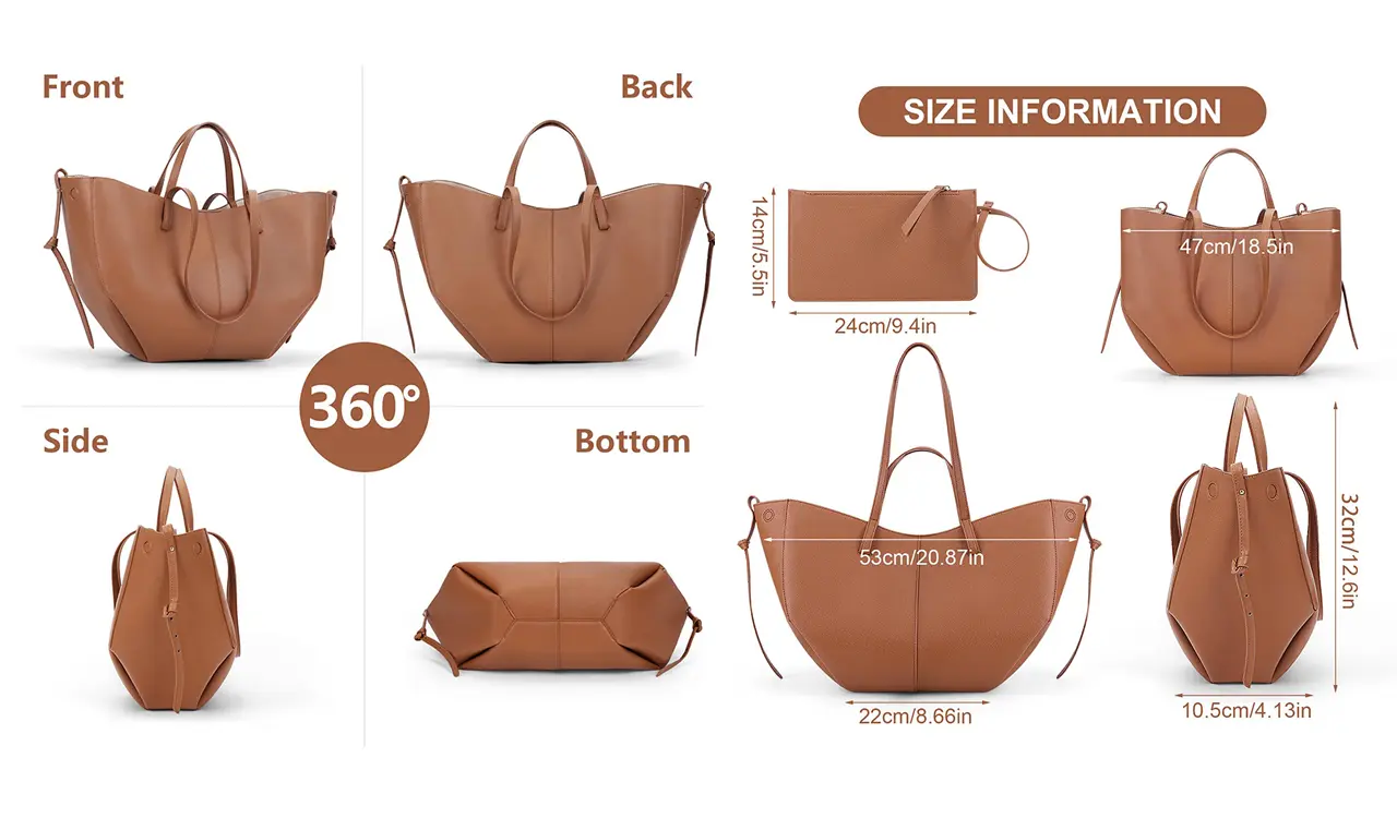 Trendy Tote Bag View 1