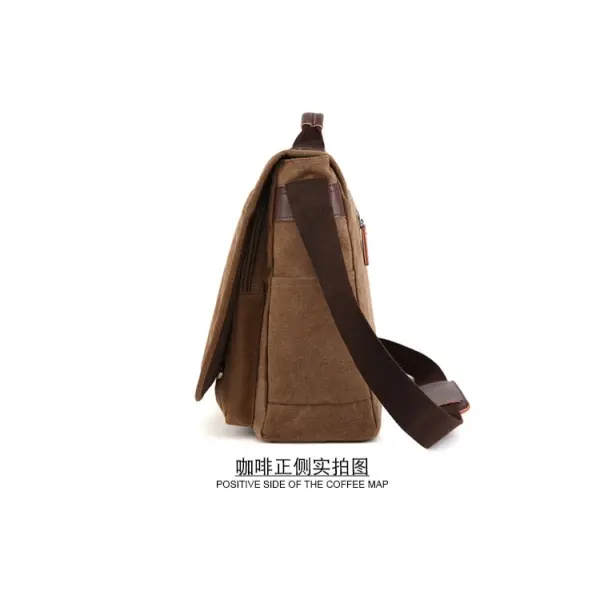 Wholesale Customizable Waterproof Large Modern Slim Simple Work Laptop Briefcase with Crossbody Carrying System Canvas Handle Manufacturer, Factory