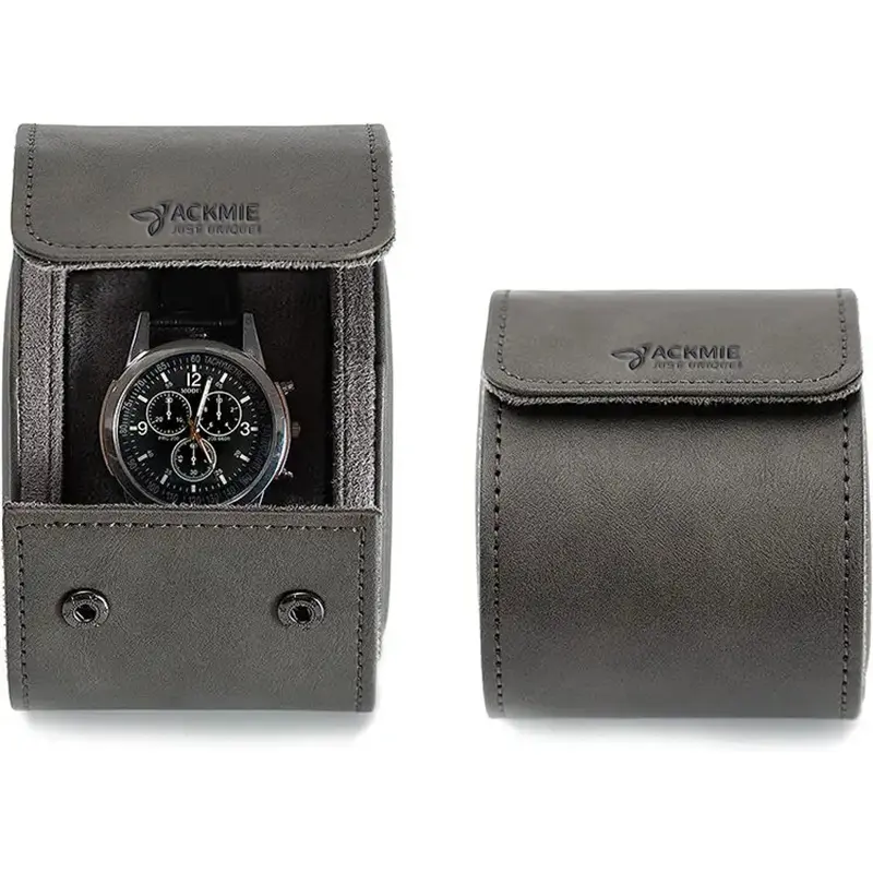 Wholesale Leather Watch Roll Travel Case Wristwatches Storage Manufacturer, Suppliers