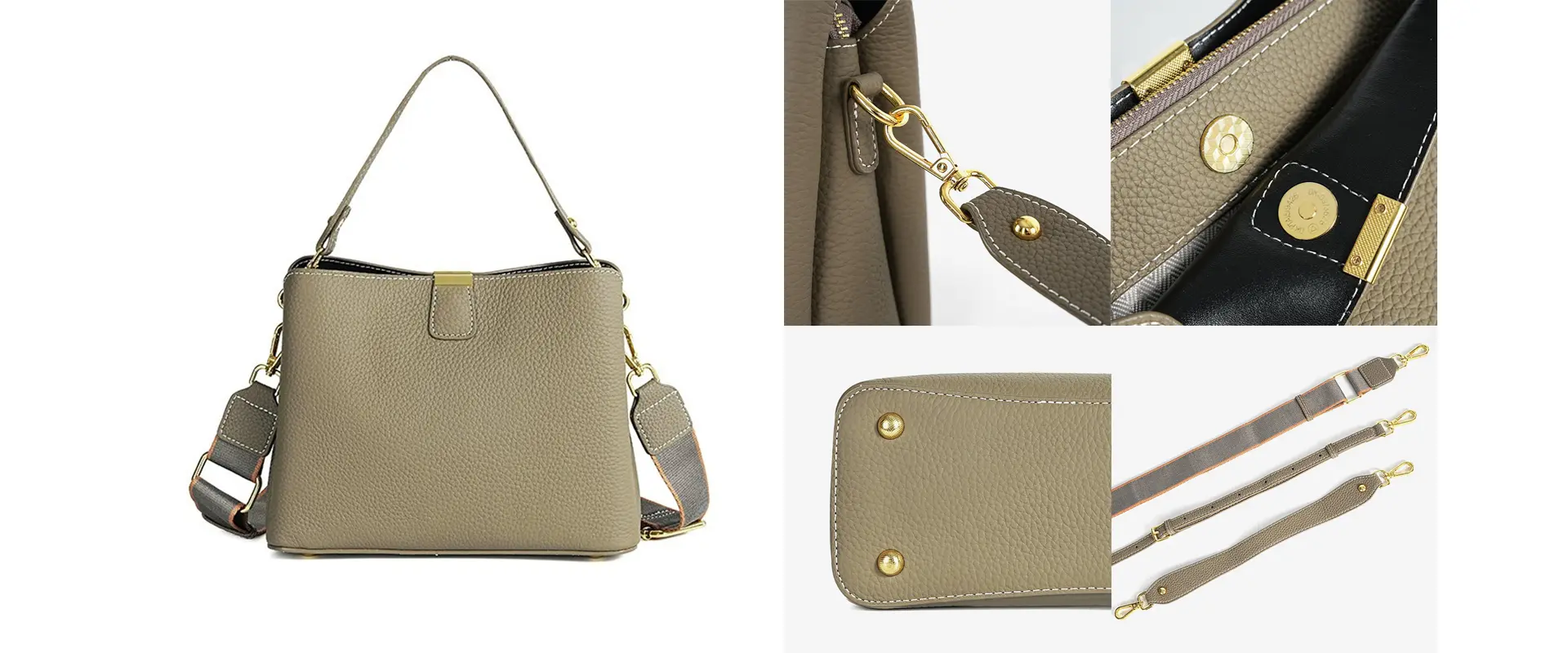 Leather Handbag Details