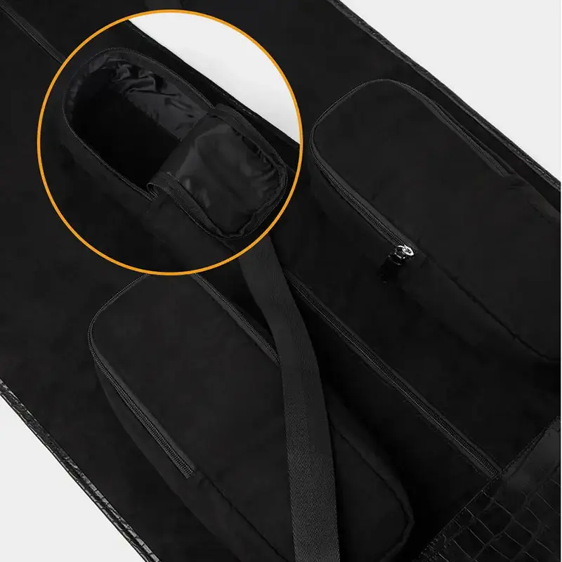 Wholesale Black PU Fashion Men's Duffle Travel Bag Manufacturers, Factory