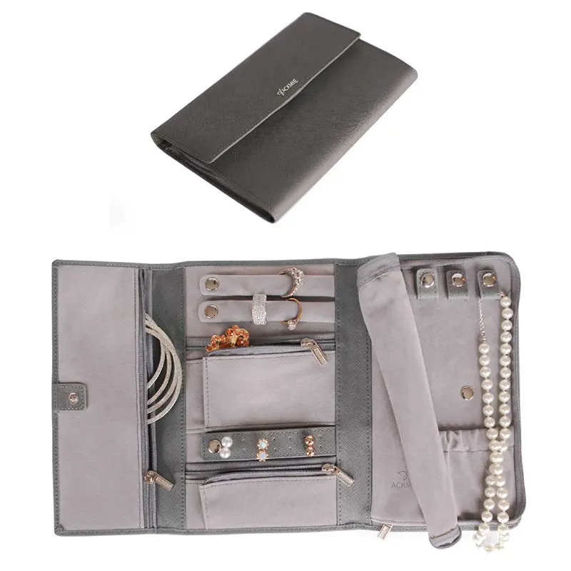 China Vegan Leather Travel Jewelry Case Jewelry Organizer Manufacturer, Manufacturers