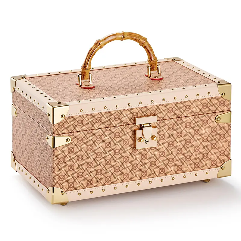 China 3 Layers Jewelry Box Vintage Jewelry Storage Box with Mirror Factories, Suppliers