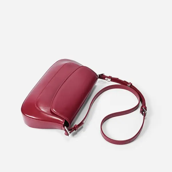 China Women's Luxury Genuine Leather Waterproof Shoulder Strap Handbag with Polyester Lining Modern Stylish Design Manufacturer, Supplier