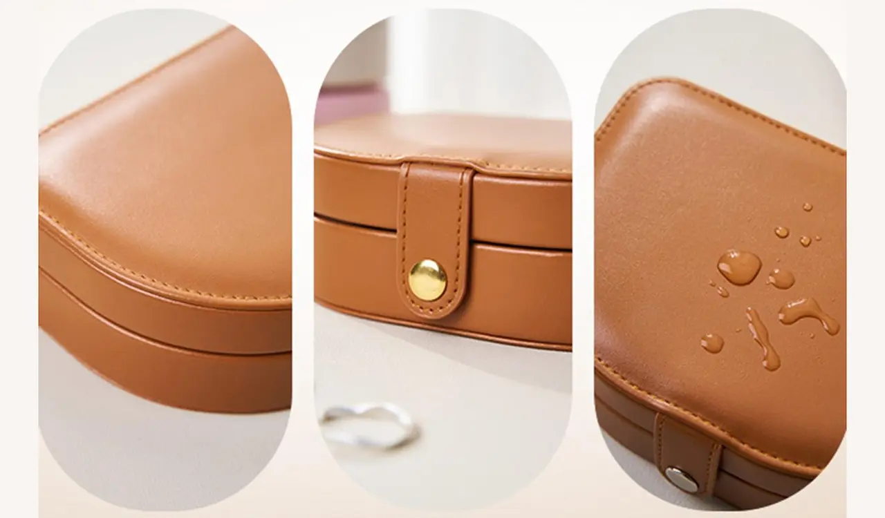 Waterproof PU Leather Exterior and Soft Velour Lining