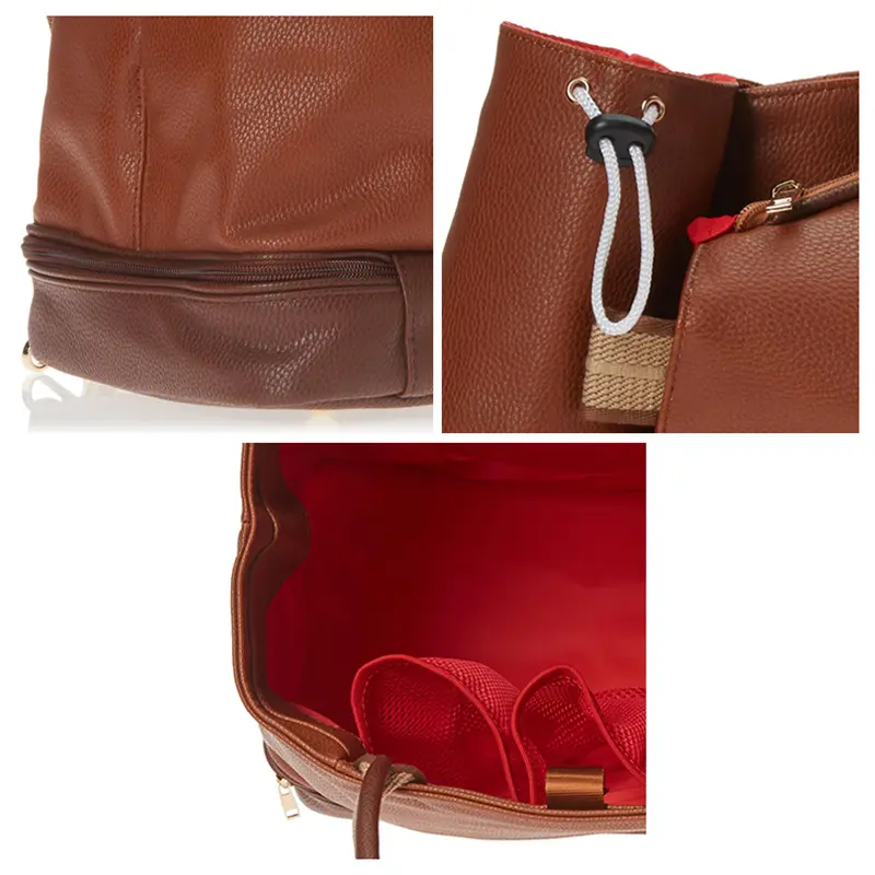 China Large Leather Tennis Racquet Bag Tennis Tote Factory, Supplier