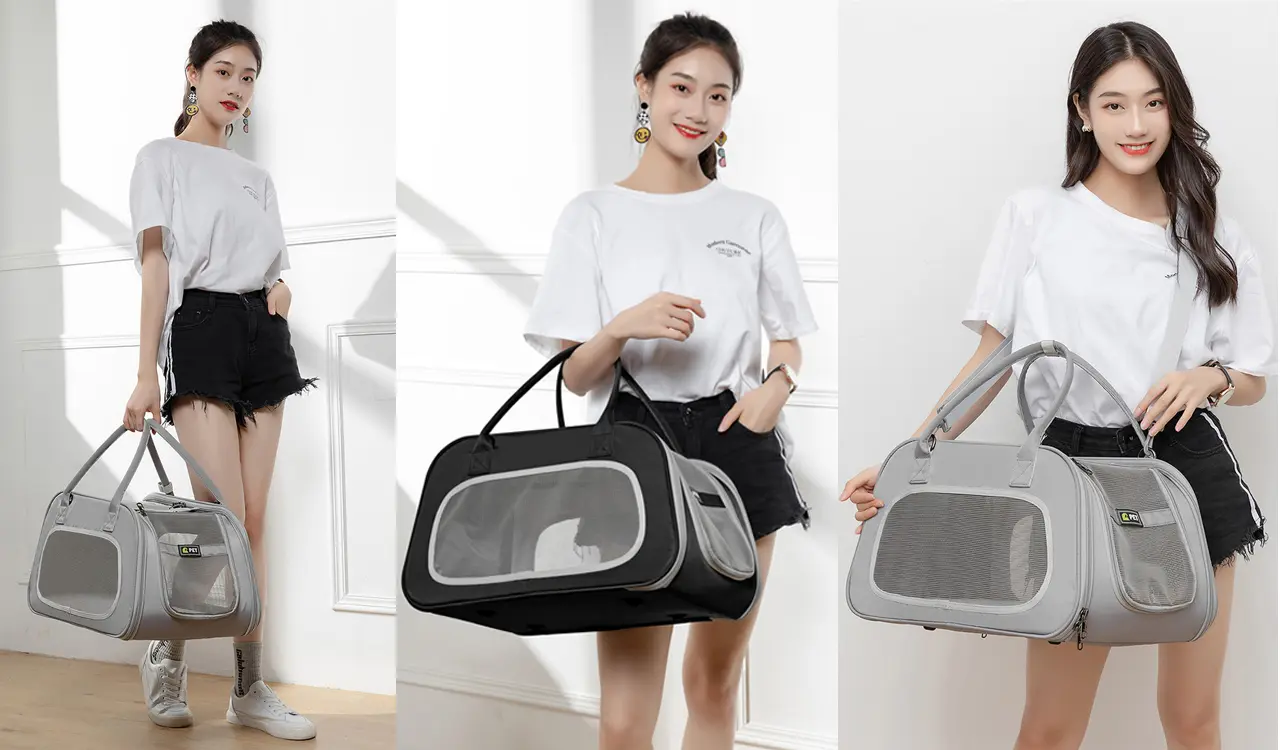 Foldable Pet Carrier Demonstration