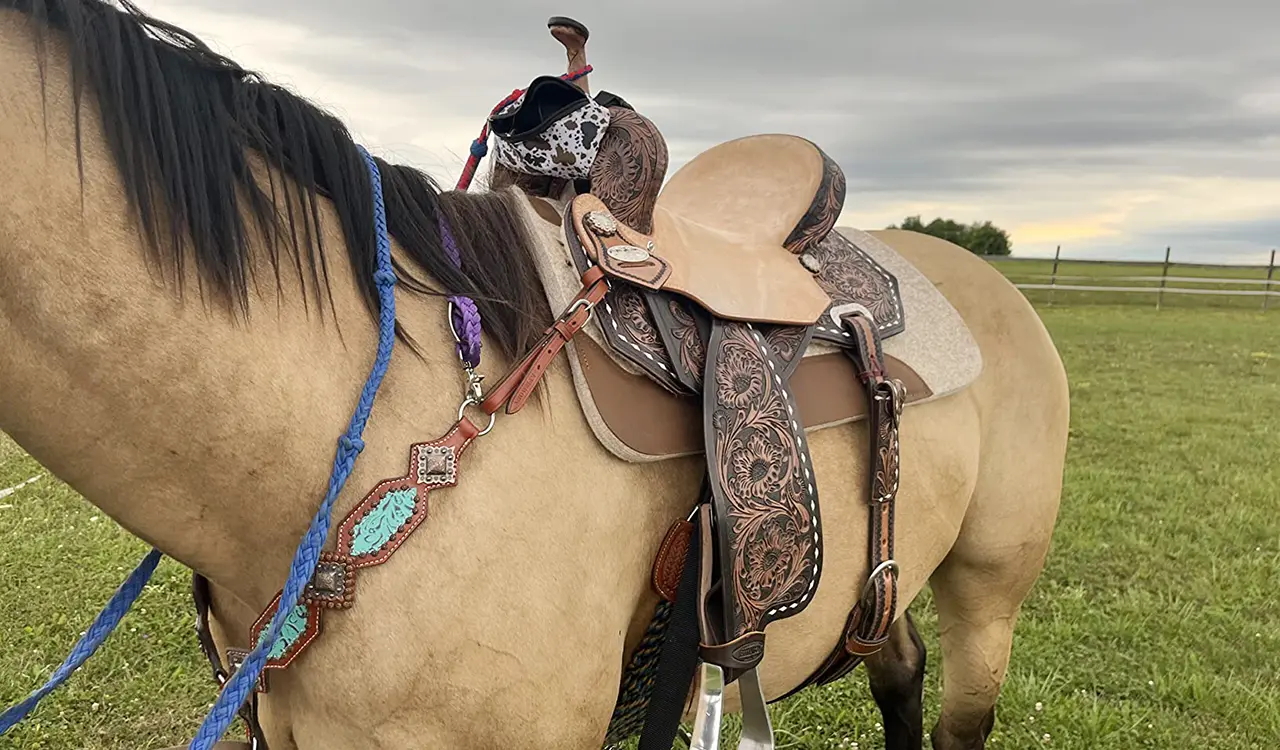 Durable Saddle Pad Leather