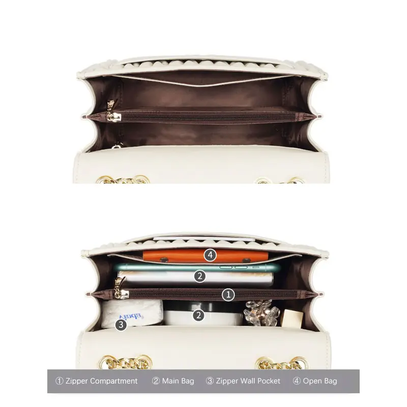 Wholesale Casual Chain Bag Cowhide Shoulder Bag Manufacturer, Suppliers