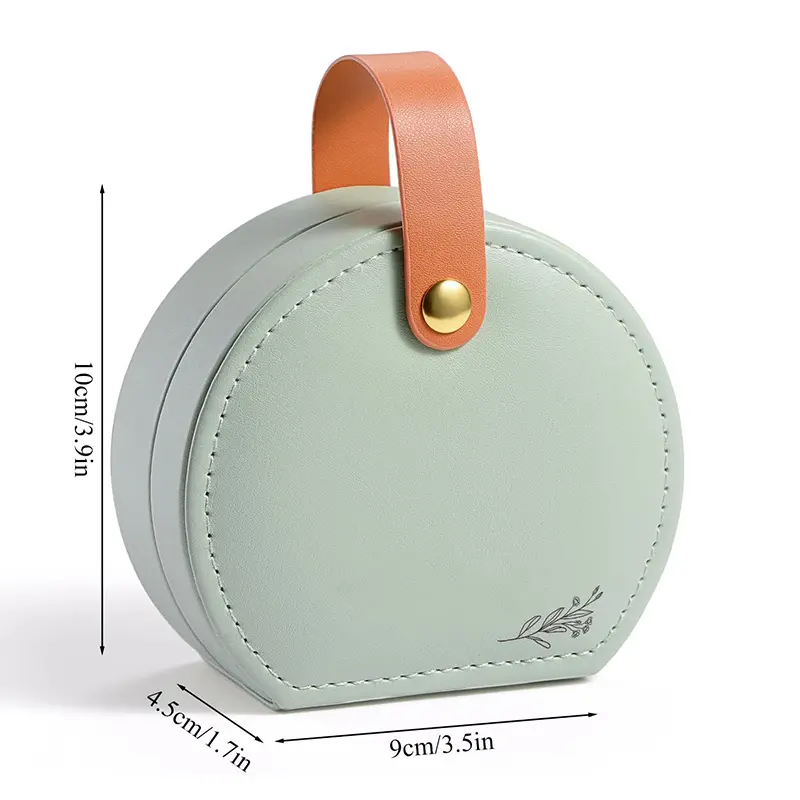 Wholesale Travel Jewelry Case Portable Small Jewelry Box Leather Ring Storage Box Manufacturer, Factories