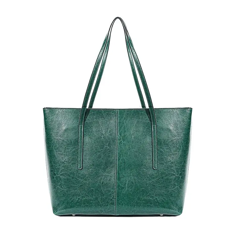 China Women's Real Leather Handbag Vintage Tote Bag Manufacturers, Suppliers
